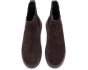 F-Mode Stitch Warm Suede Chelsea Boots