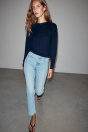 Zara Светло-голубые джинсы Z1975 ДЛЯ мамы С ЗАВЫШЕННОЙ талией