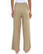Mid-Rise Pull-On Drawstring Waistband Wide Leg Pants 30in Inseam