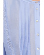 Crew Neck With Pleated Front