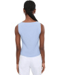 Ribbed Crewneck Shell Top