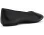 Delicato High-Cut Soft-Leather Ballet Flats