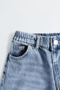 Zara МЕШКОВАТЫЕ ДЖИНСЫ среднего синего цвета