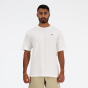 NEW BALANCE Мужская хлопковая футболка с капюшоном Sport Essentials