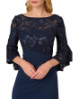 Floral Lace Combo Dress