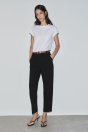 Zara Брюки длиной до кости С черным поясом