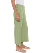 Petite Mid-Rise Utility Crop Wide Leg Pants