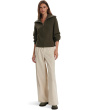 Maura 1/2 Zip Rib Knit