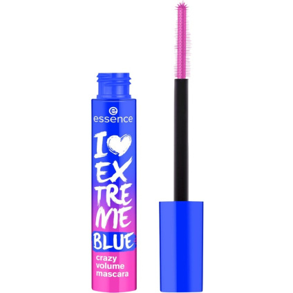 Essence Тушь для ресниц I LOVE EXTREME BLUE Crazy Объемная тушь для ресниц - 12 мл