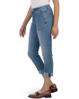 Stevie Crop Straight Leg With Pork Chop Pocket