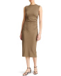 Sleeveless Waist Gather Dress