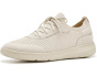 Super-Q Crystal-Trim Knit Slip-On Laced Sneakers