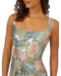 Sequin Embroidery Short Dress
