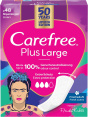 Carefree Pantiliners Plus Large 48