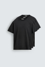 Zara БАЗОВЫЕ ФУТБОЛКИ СРЕДНЕГО ВЕСА ИЗ 3 УПАКОВОК /02 503666972-800-2