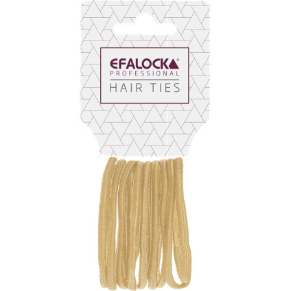 Efalock Professional Резинки для волос густые светлые - 10 шт.