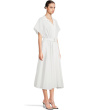 Super Oversized Sleeveless Boyfriend Neck Shirt Flared Dress To Mid-thigh
