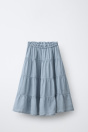 Zara ЮБКА СРЕДНЕЙ ДЛИНЫ ИЗ 100% РАМИ 518663672-485-7