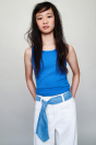Zara ФУТБОЛКА RACERBACK В РУБЧИК 541784972-420-7