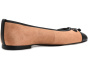 Kara Toe Cap Ballerina Flats