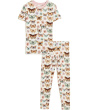 Print Short Sleeve Pajama Set (Toddler/Little Kid/Big Kid)