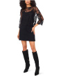 Scalloped Hem Round Neck Long