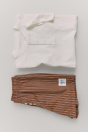Zara 6-14 ЛЕТ/ КОМБИНИРОВАННАЯ ПИЖАМА коричневого ЦВЕТА