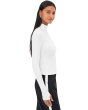 Stevie Active Rib Half Zip Waist Length