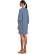 Chambray O'lei Lace-Up Dress