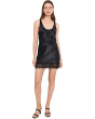 Everyday Satin Lace Mini Skirt