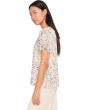 Vneck Tulip Sleeve Blouse