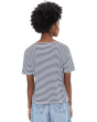 Kacey Stripe V-Neck Tee