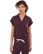 Evie Fleece Sleeveless Polo