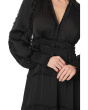 Plisse Ruffle Maxi Dress