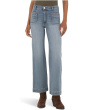 Meg High Rise Wide Leg With Front Patch Pockets Wide Hem
