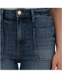 Sienna High-Rise Straight Leg-Roll Up Patch Pocket in Serene