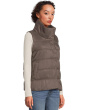 Eggshell High Collar Vest