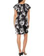 Flutter Sleeve Raglan Woven Dress