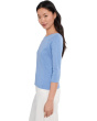 3/4 Sleeve Ballet Boat Tee