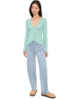 31" Anessa Front Yoke Stitch Through Pocket Raw Hem in La Belle