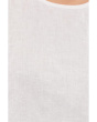 Organic Linen Round Neck Shell
