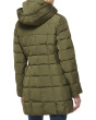 Taffeta Down Coat With Bib