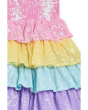 Rainbow Sequin Tiered Dream Dress (Toddler/Little Kid/Big Kid)