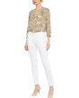 Sheri Ankle Fray Hem in Optic White
