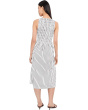 The Melody Boatneck Smocked Midi Dress