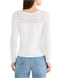 Petite Placed Pointelle Sweater