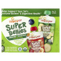 Happy Family Organics, Happy Tot®, Super Bellies™, смесь органических фруктов и овощей для детей от 2 лет, ассорти вкусов, 8 пакетиков по 113 г (4 унции)