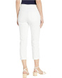 Chloe Pull-On Crop Rolled Cuff in Bright White
