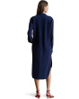 Double-Faced Georgette Shirtdress