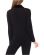 Mixed Media 1/2 Placket Collared Knit